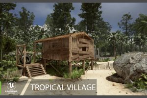 Unreal Engine – Tropical Village UE2626