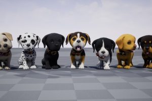 Unreal Engine – Stylized Puppy UE5318