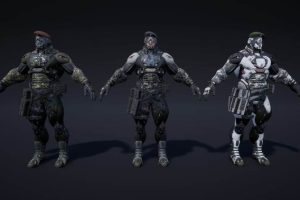Unreal Engine – Sci Fi Character 08 Renegade UE5283