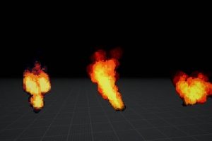 Unreal Engine – Pixel Style Flame Vfx Pack UE5647