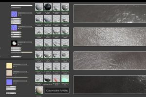 Unreal Engine – Customizable Puddles UE5670