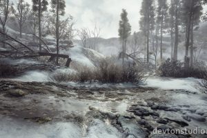 Unreal Engine – DevTon Winter Landscape UE5733