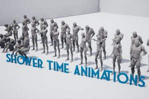 Unreal Engine – Shower Time Animations UE5779