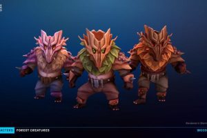 Unreal Engine – Stylized Fantasy Forest Creatures UE5315
