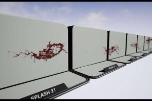 Unreal Engine – FX Blood 100 Effects UE5561
