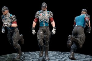 Unreal Engine – Scifi military police UE5286