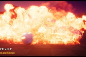 Unreal Engine – M5 VFX Vol2 Fire and Flames UE5548