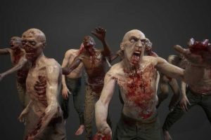 Unreal Engine – Shirtless Zombies Pack UE5288
