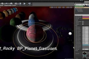 Unreal Engine – Space FX UE5703