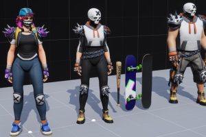 Unreal Engine – Street Gangs set for Stylized Male UE5312