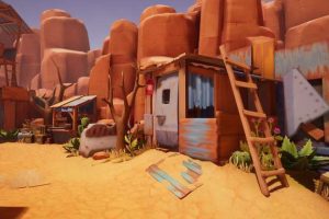 Unreal Engine – Lowpoly Wasteland Outpost UE5357