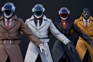 Unreal Engine – Noir Detective Set for Stylized Males and Females and Metahumans UE5270