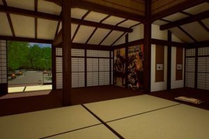 Unreal Engine – Japanese dojo and rooms UE5374