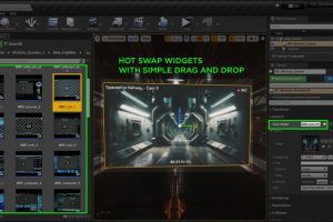 Unreal Engine – Modular Screens 1-50 Customizable Widgets UE5377