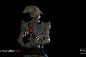 Unreal Engine – Sci Fi Alien Soldier UE5275