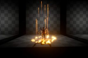Unreal Engine – Fire Energy VFX Pack UE5536