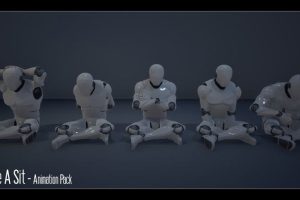 Unreal Engine – Have A Sit Animation Pack UE5676