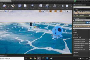 Unreal Engine – Stylized Water Surface UE5693
