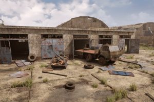 Unreal Engine – ABANDONED FACTORY Railway industrial zone UE5805
