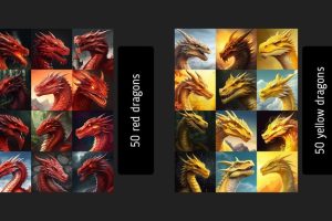 Unreal Engine – 500 Dragon Avatars BIG SET UE5811