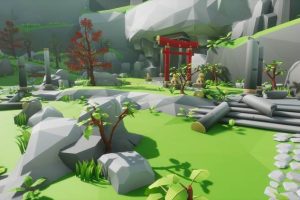 Unreal Engine – Lowpoly Style Asia UE5351