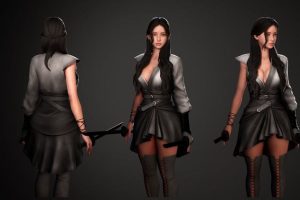 Unreal Engine – F2 Katana Girl Satomi UE5869
