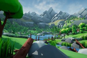 Unreal Engine – Lowpoly Style Woodlands Pack UE5356