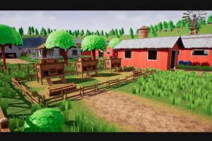 Unreal Engine – Stylized Farm Village UE5430
