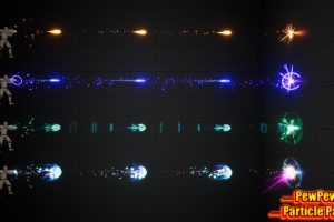Unreal Engine – Luos s PewPew Particle Pack UE5592