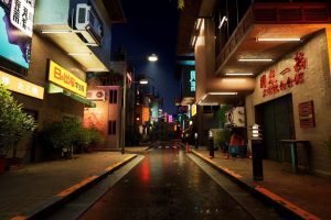 Unreal Engine – Cyberpunk District UE5390