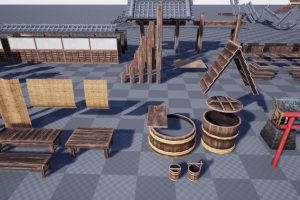 Unreal Engine – Japanese Town UE5302