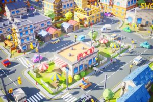 Unreal Engine – Low Poly Town UE5350