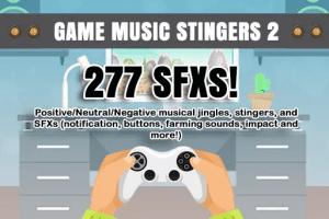 Unity – Game Music Stingers and UI SFX 2 Pack U3505