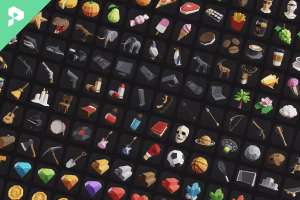 Unity – Low Poly Icon Pack U3510
