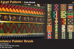 50 Egypt Trim Brush – VOL 02  C5628