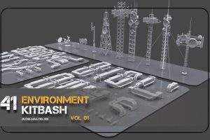 41 environment kitbash vol 01 C5651