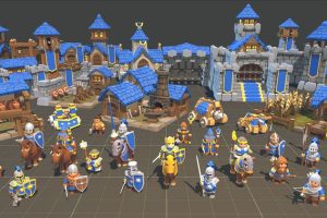 Unreal Engine – Toony Tiny RTS Set UE5939