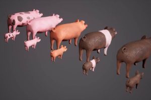 Unreal Engine – SI Pigs and Piglets UE6050