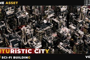 20 SCI-FI BUILDING FUTURISTIC CITY VOL 01 C5660