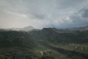 Unreal Engine – Elite Landscapes Rocky Meadows UE6100