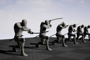 Unreal Engine – Japanese sword action UE6108