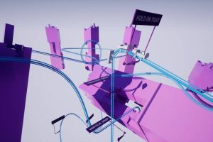 Unreal Engine – Train Rail Roller Coaster System UE6135