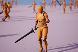 Unreal Engine – Female Warrior Anim Pack UE6103
