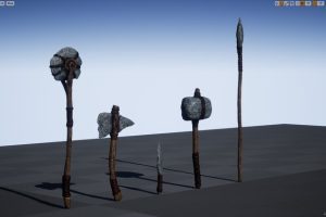 Unreal Engine – Primitive weapons pack low po UE6148