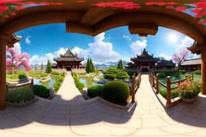 Unreal Engine – HDRI Chinese Garden 8k UE6174