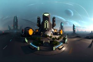 Unreal Engine – HDRI Futuristic Environments 8K UE6175