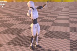 Unreal Engine – People Working UE5957