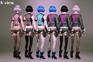 Unreal Engine – Stylized Female Character JaneDoe UE5963