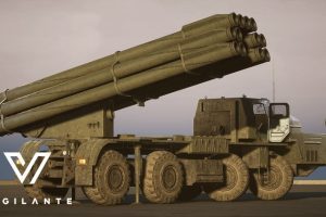 Unreal Engine – MLRS 9k58 Smerch East UE5994