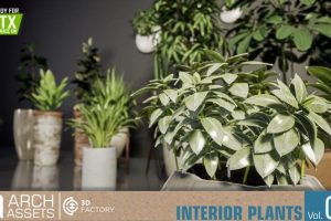 Unreal Engine – HQ Plants Vol 1 Interior Plants UE5881